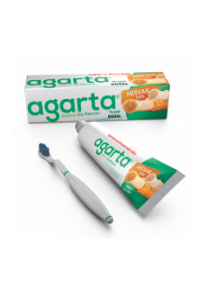 Agarta Doğal Diş Macunu, Misvak Özlü 100 ml Agarta Doğal Diş Macunu, Misvak Özlü 100 ml
